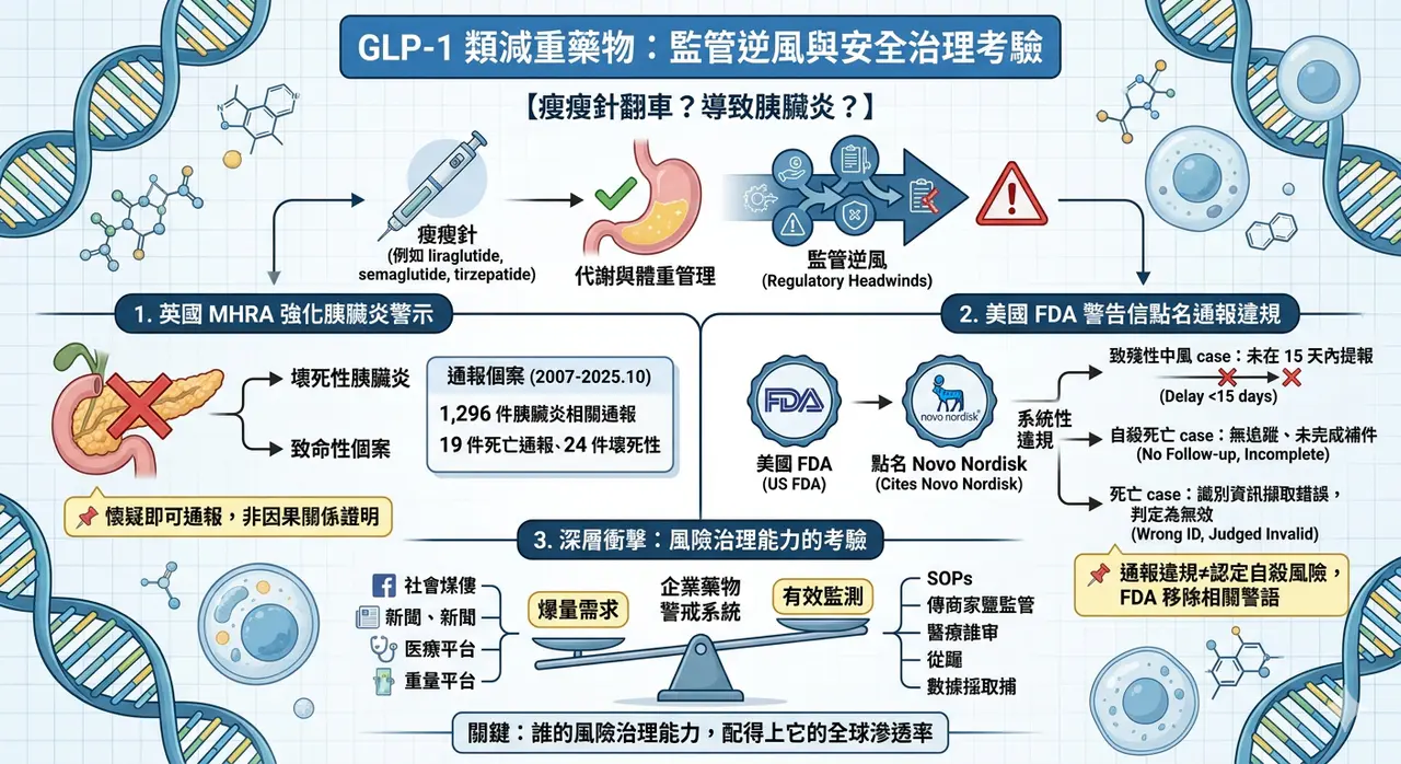Dcard 原圖:瘦瘦針翻車?導致胰臟炎?