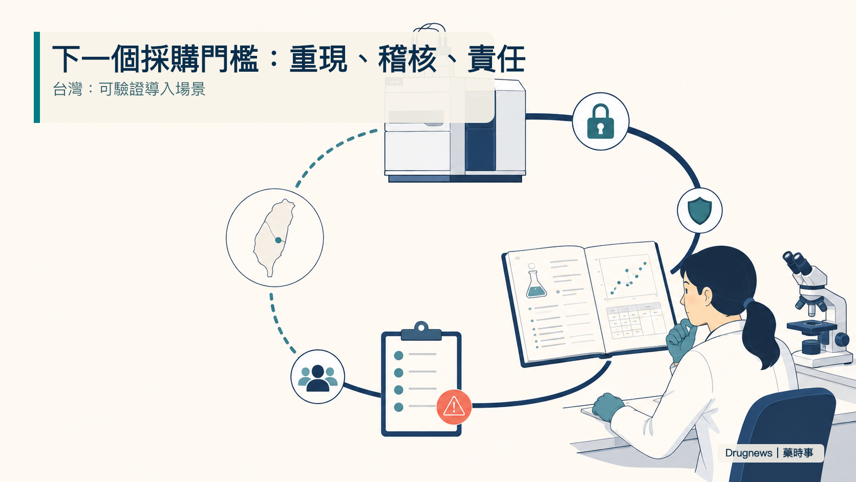 圖 4|可驗證導入場景:重現、稽核與責任