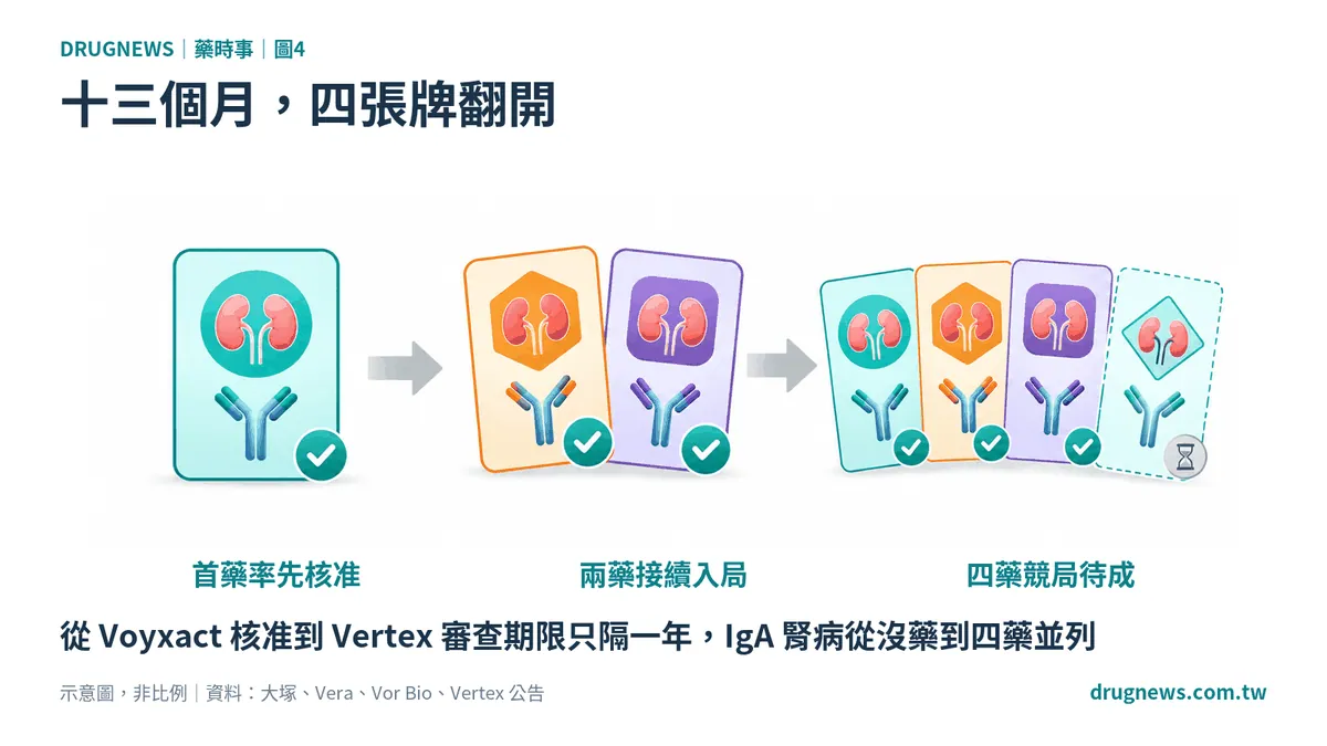 圖4｜十三個月，四張牌翻開