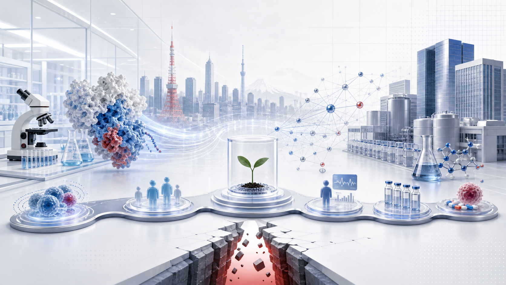 日本 Biotech 產業生態與全球競爭力落差的高階商業分析封面