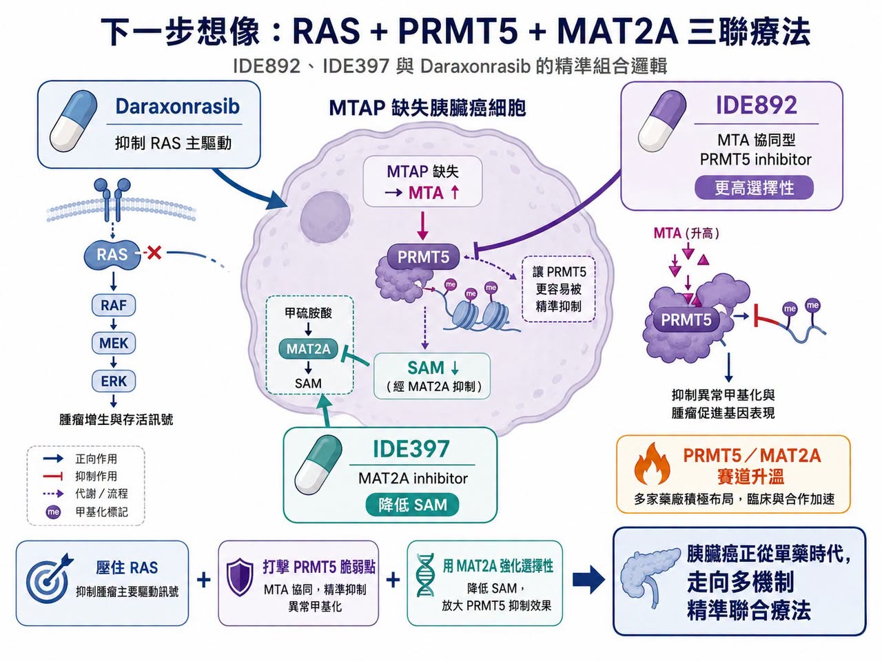 Facebook 原圖:胰臟癌再爆:RAS 抑制劑之後,PRMT5/MAT2A 聯合療法把想像空間再打開(圖 4)