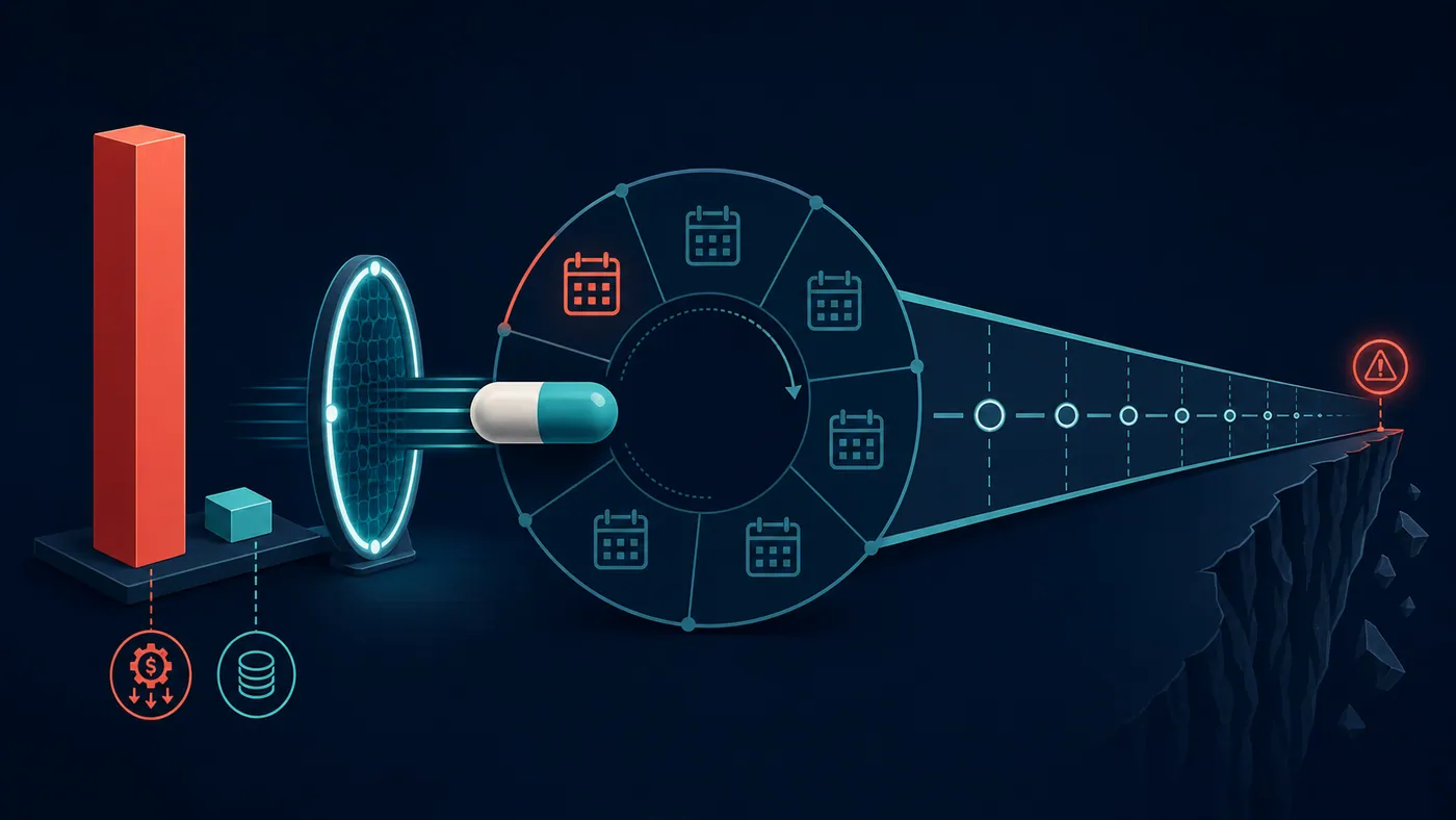 Figure 2: Iterum's seven-month commercialization countdown—$0.4 million in revenue versus $6.5 million in expense