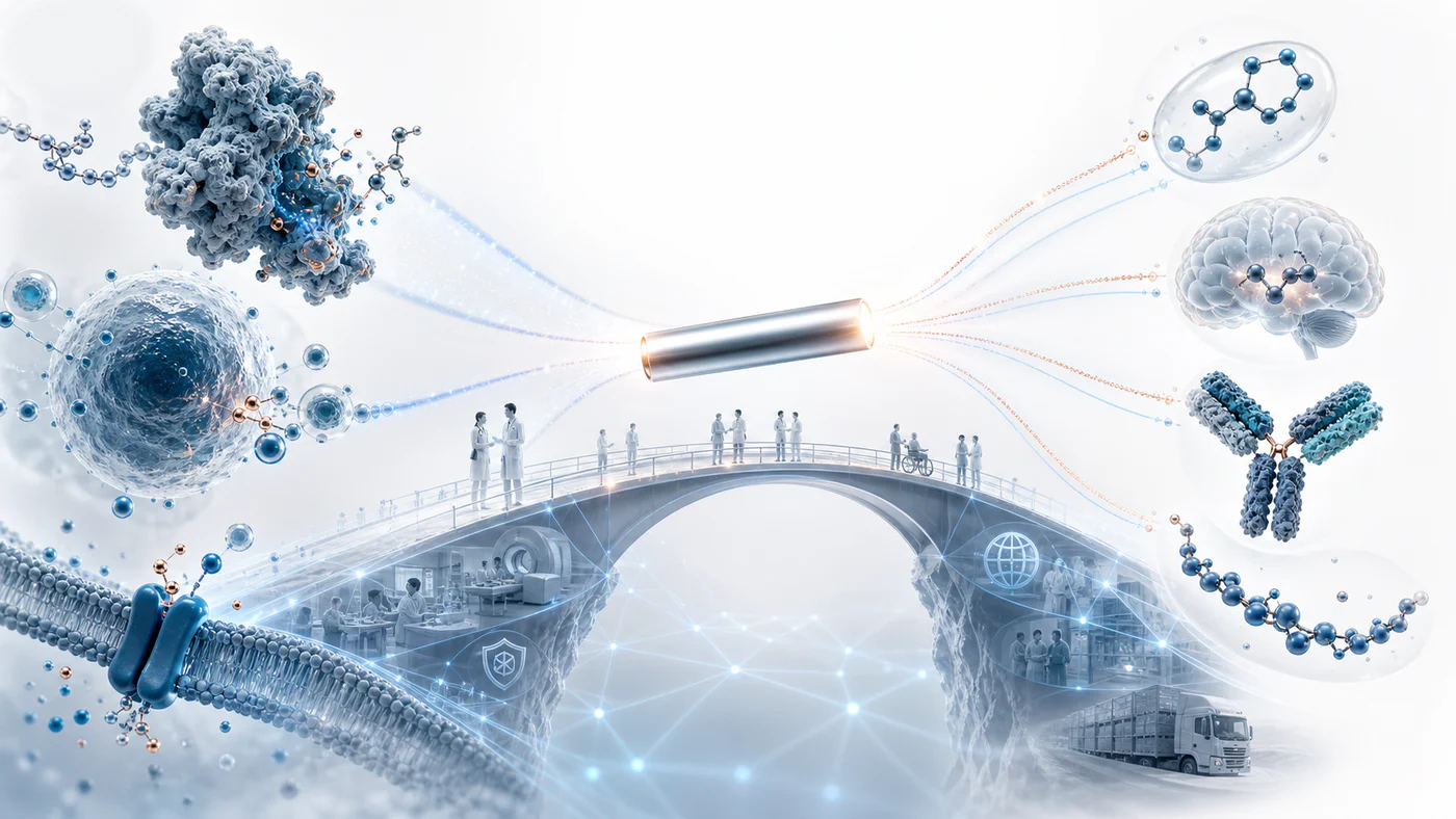 Established products, a clinical development bridge, and emerging therapies form Roche's pharmaceutical succession engine
