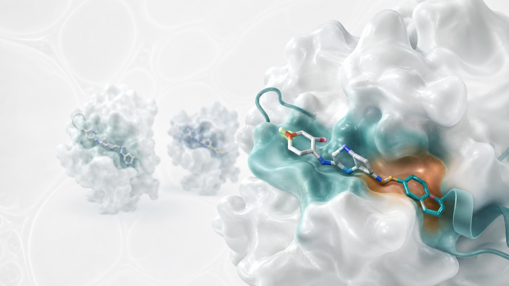 Premium scientific cover of divarasib binding the KRAS G12C Switch-II pocket