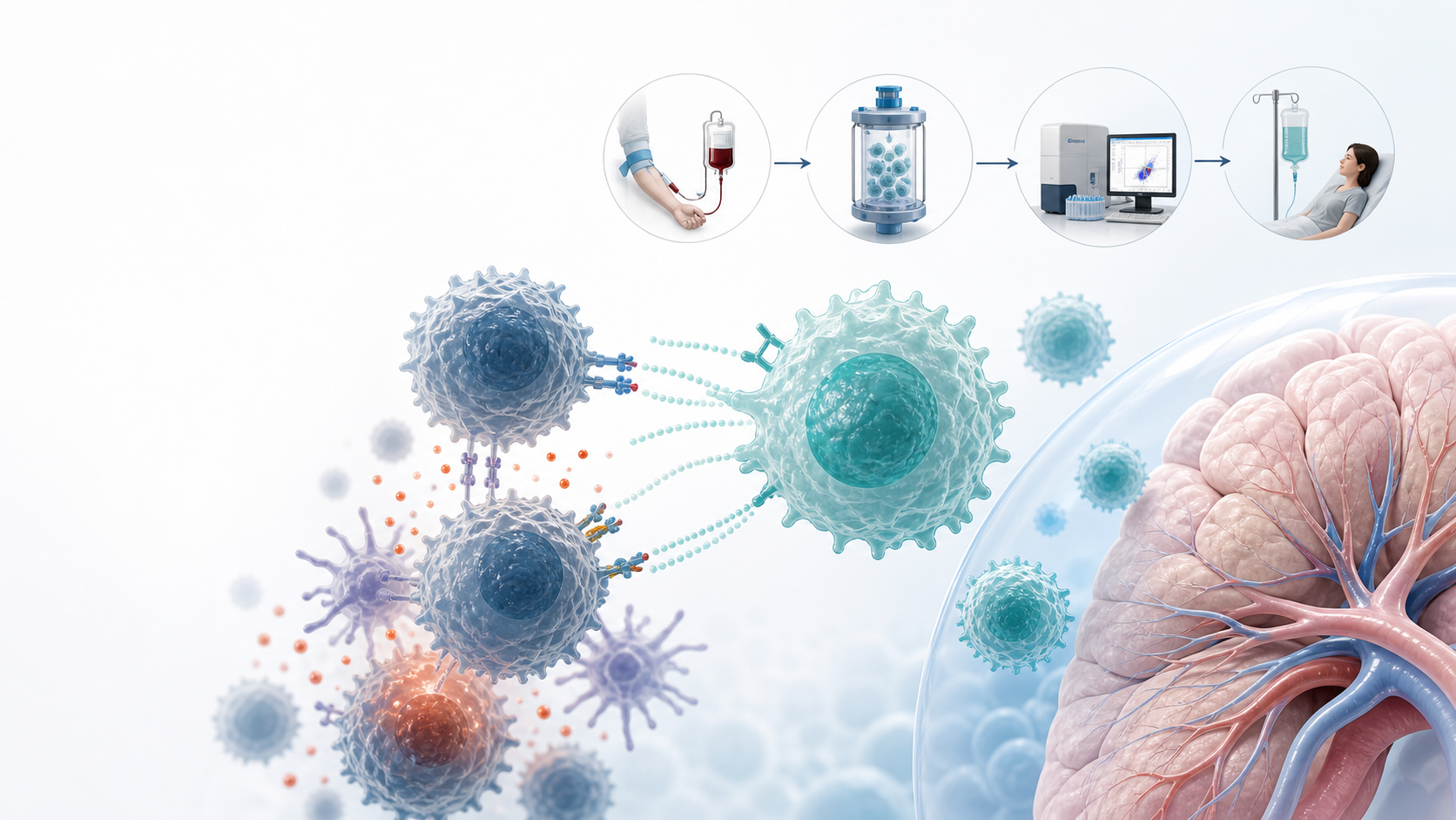 A regulatory T cell suppressing excessive immune activation while a controlled cell-manufacturing workflow supports transplant tolerance